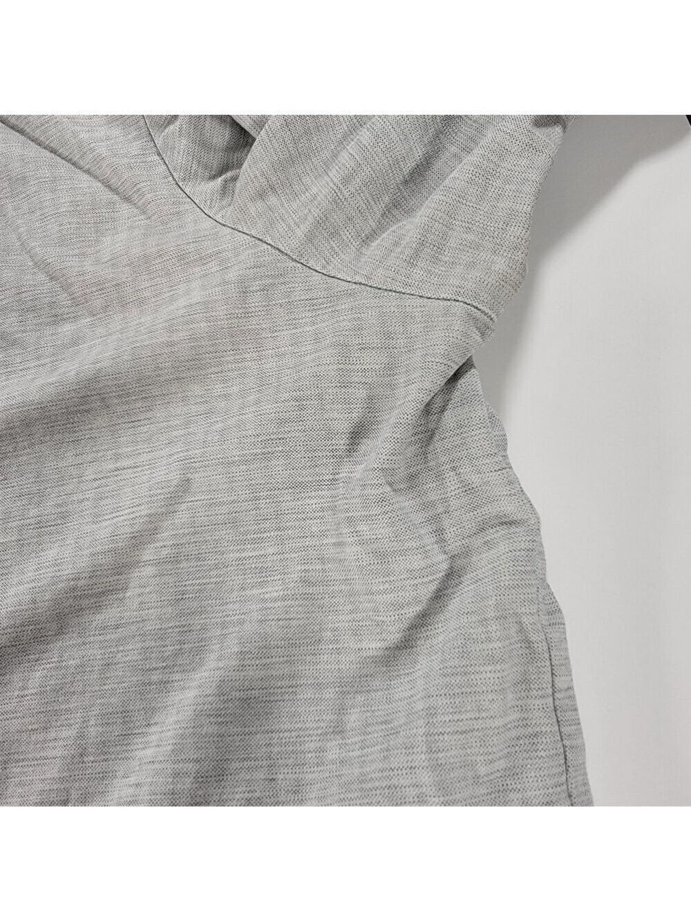 Butter Cloth Shirt Men 3XL XXXL Polo Long Sleeve Stretch Comfort Gray - Picture 6 of 14